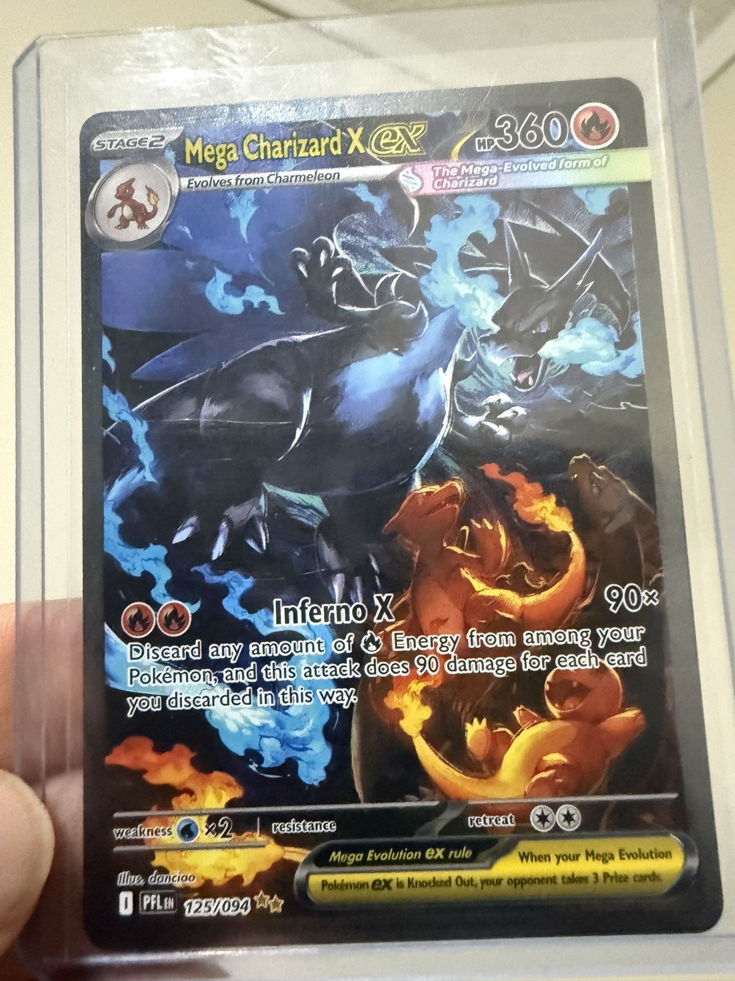 Mega Charizard X SIR 125/094