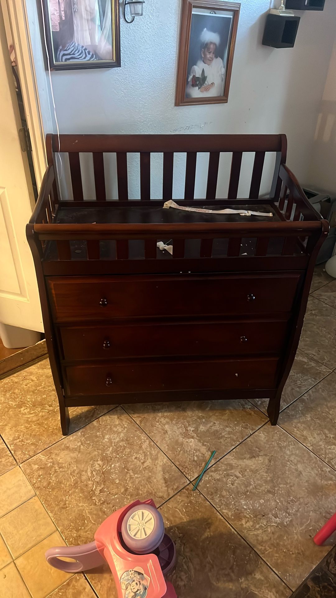 Changing Table And Crib