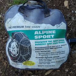 Tire snow chains 