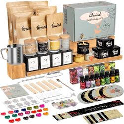 Candle Making Kit, Soy Candle Making Supplies DIY Candle Craft Tools for Adults Or Older Children 