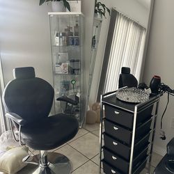 Espejo Mirror / Silla Peluqueria Chairs / Carrito Ayudante