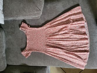 Off shoulder spring dress