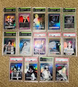 Union Arena BLEACH Graded Slab Lot – 14 Cards – PSA 10 / DEGREE