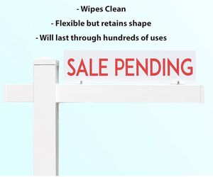 Real Estate Post Sign Toppers