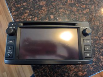 Factory 2013 toyota Corolla touchscreen stereo