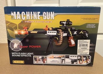 Toy Machine gun set super power With Flash Light & Sound effects.