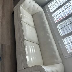 White Couches GOOD CONDITIONS 