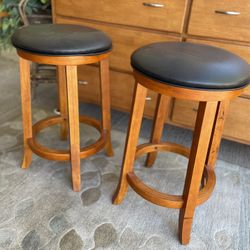 Two Bar Stools 