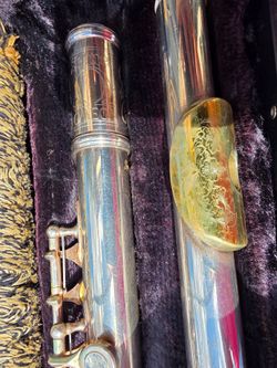 Vintage Selmer Omega Flute and Gemeinhardt Piccolo Combo