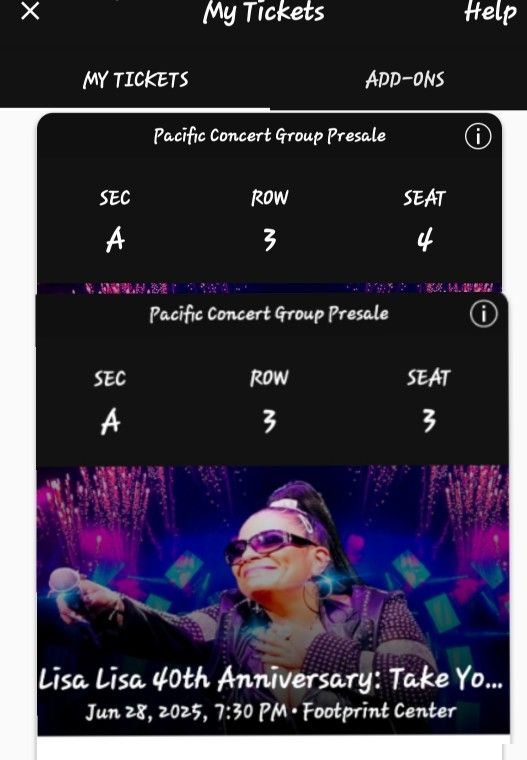 Lisa Lisa 40th Anniversary