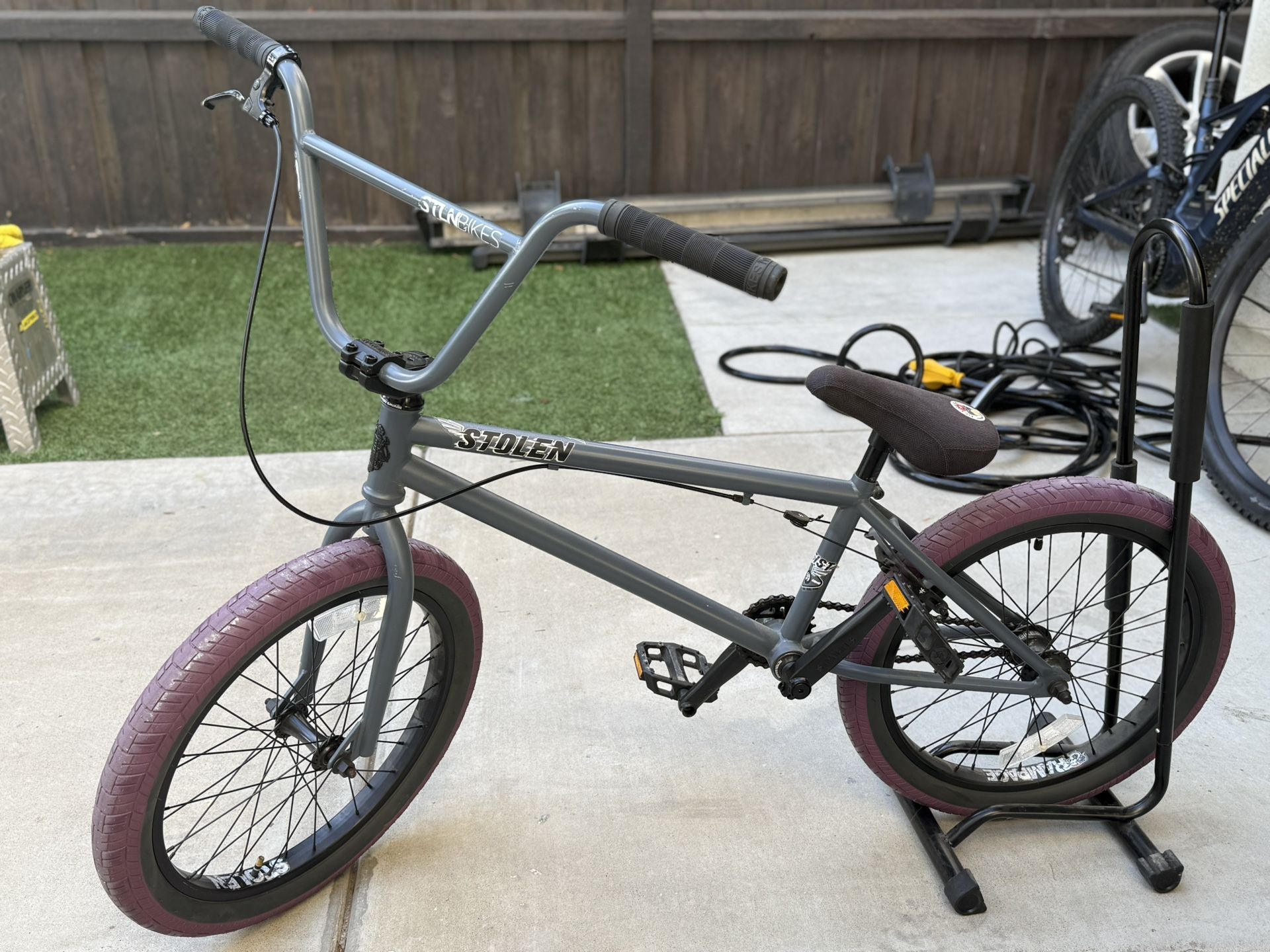 Stolen BMX bike