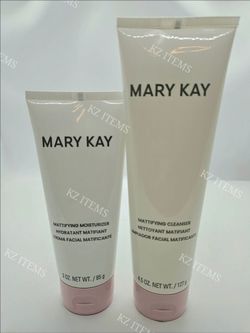 Mary Kay Mattifying Moisturizer & Mattifying Cleanser Combination To Oily Skin
