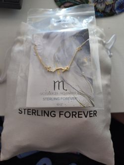 Scorpio Sterling Silver Necklace