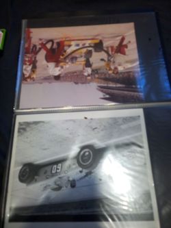 Joe Leonard Legendary Indy car Racer Autograph, Original Photo Prints, Indianapolis (contact info removed)