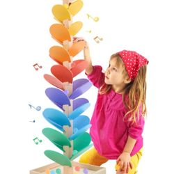 Wooden Marble  Music Tree Montessori Toy