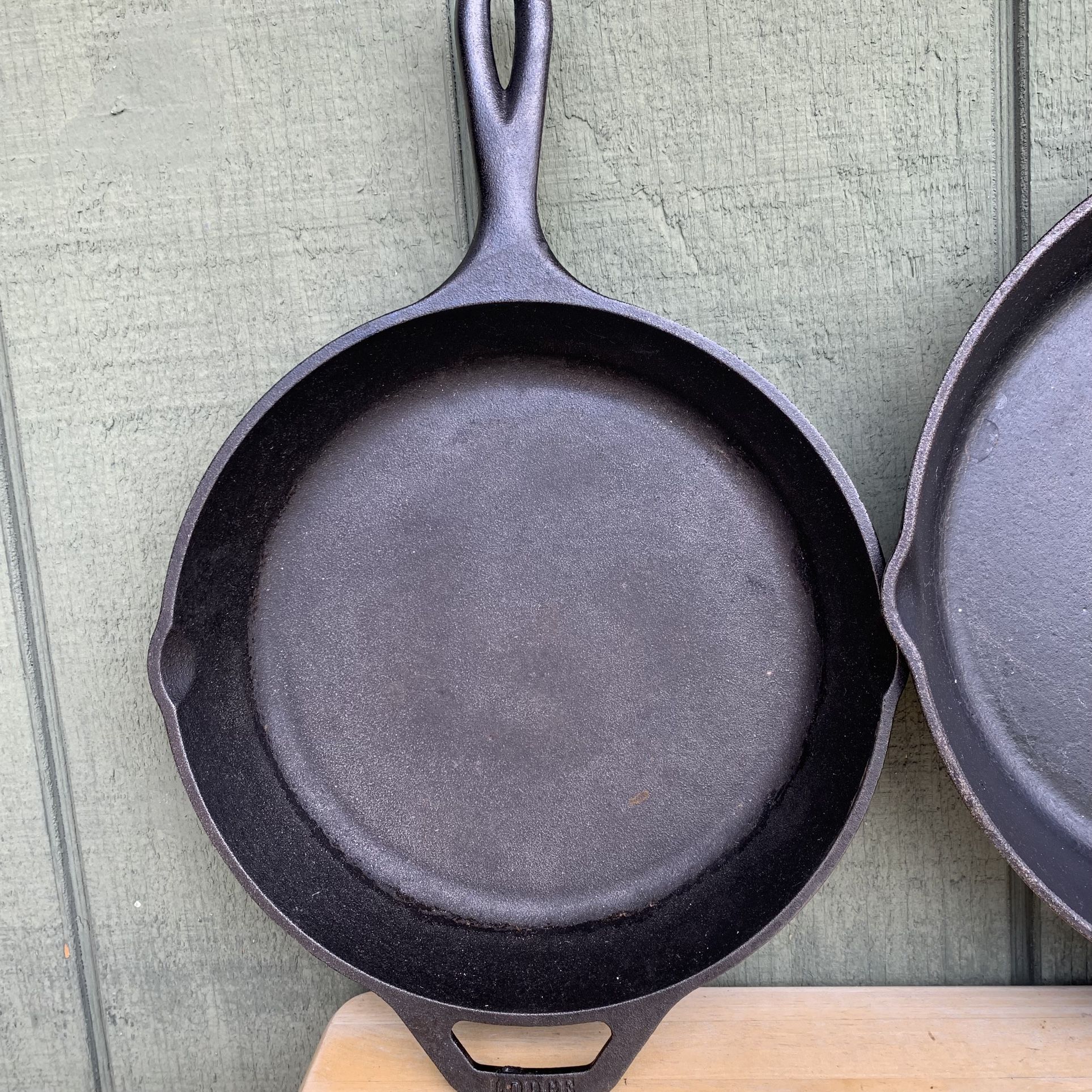 VINTAGE LODGE 10 SK CAST IRON 12" And 10” SKILLET MADE IN USA for Sale in West Covina, CA OfferUp