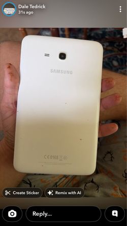 Samsung tablet