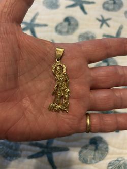Solid 14k Big Gold Charm Gold Value