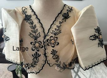 Elegant Filipiniana Bolero