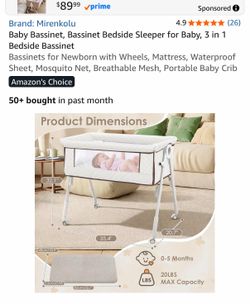 Cosleeper bassinet