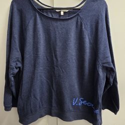 VS Wide Neck Sweatshirt