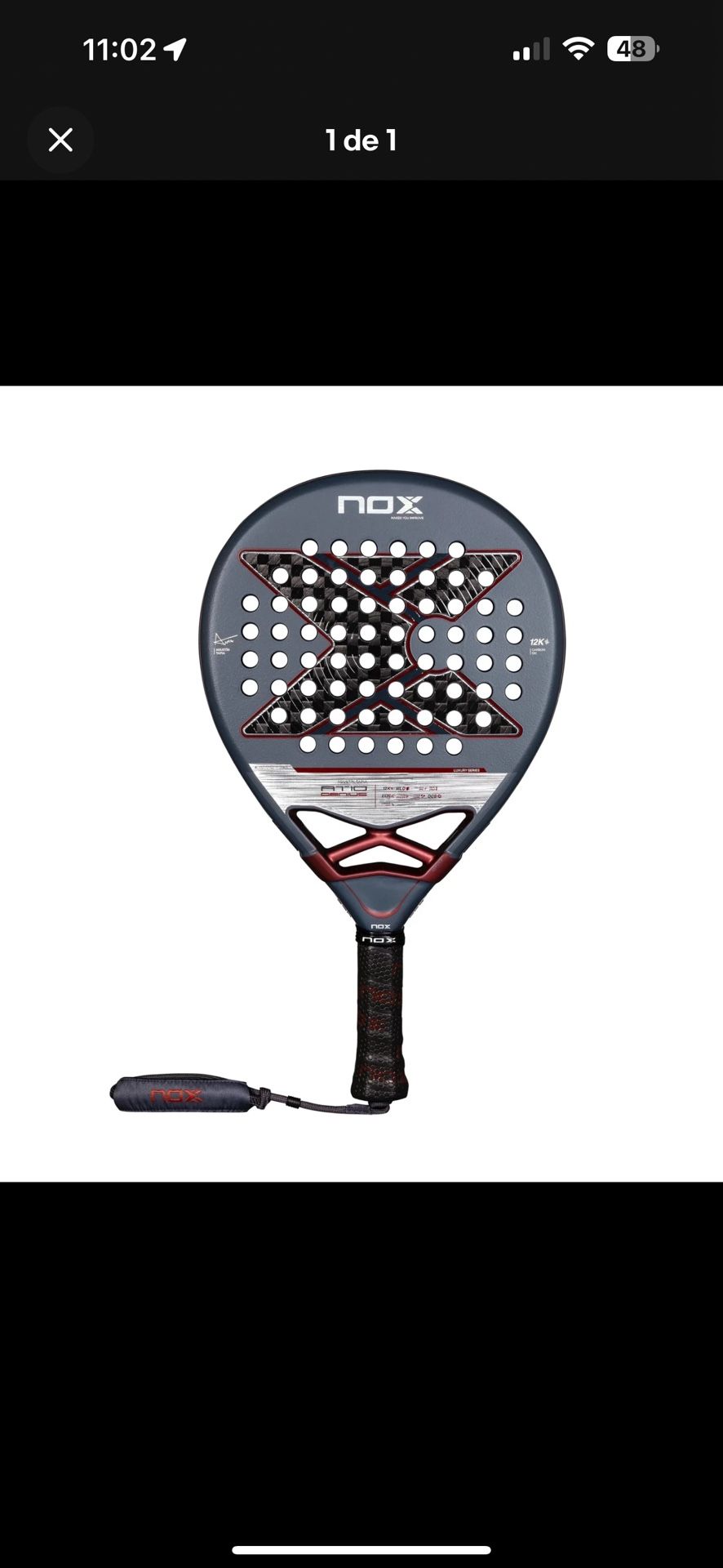 NOX AT10 Genius 18K 2025 Padel Racket by Agustín Tapia