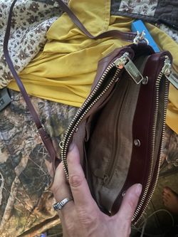 Lo & Sons Saffiano Leather Shoulder Bag