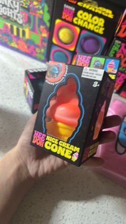 Nee Doh Nice Cream Cone Squishy Toy