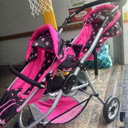 Twin Baby Doll Stroller