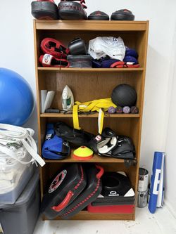 Wood Bookshelf / Shelving Unit