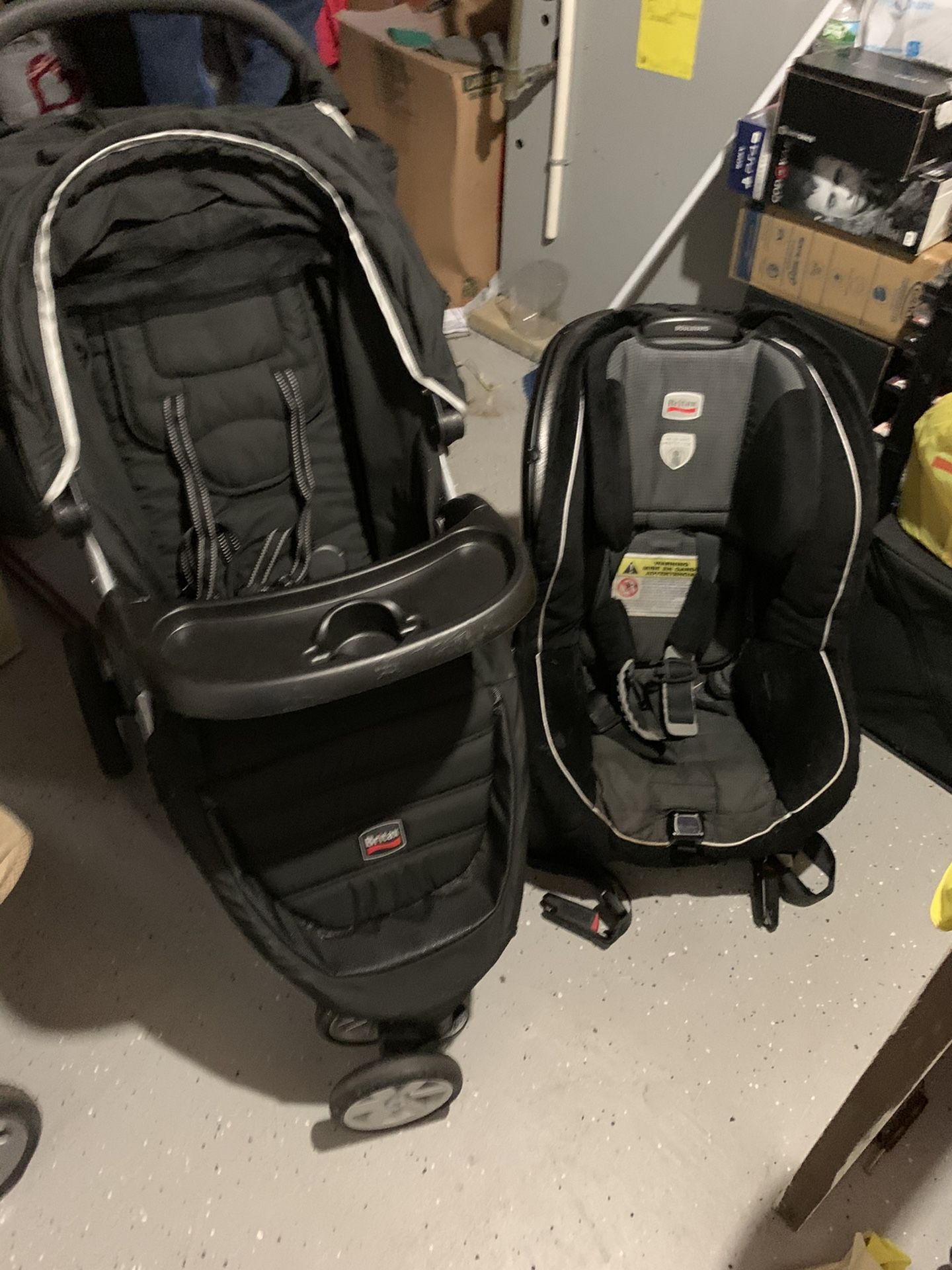 Stroller with car seat