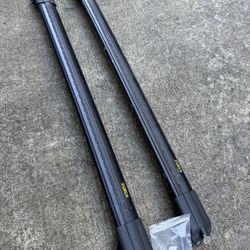 For BMW X7 G07 2019-current Roof Rack Cross Bars Black Rails Roof Bar 2pcs Luggage