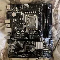 CPU motherboard ram combo