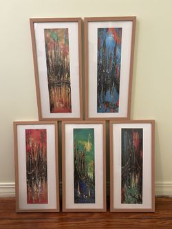 IKEA Rabbla Photo Picture Print Wall Frame x8 10x20 Light Brown