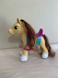 Baby Alive Little Mandy Pony PONY ONLY No Push Stick See photos   Preowned