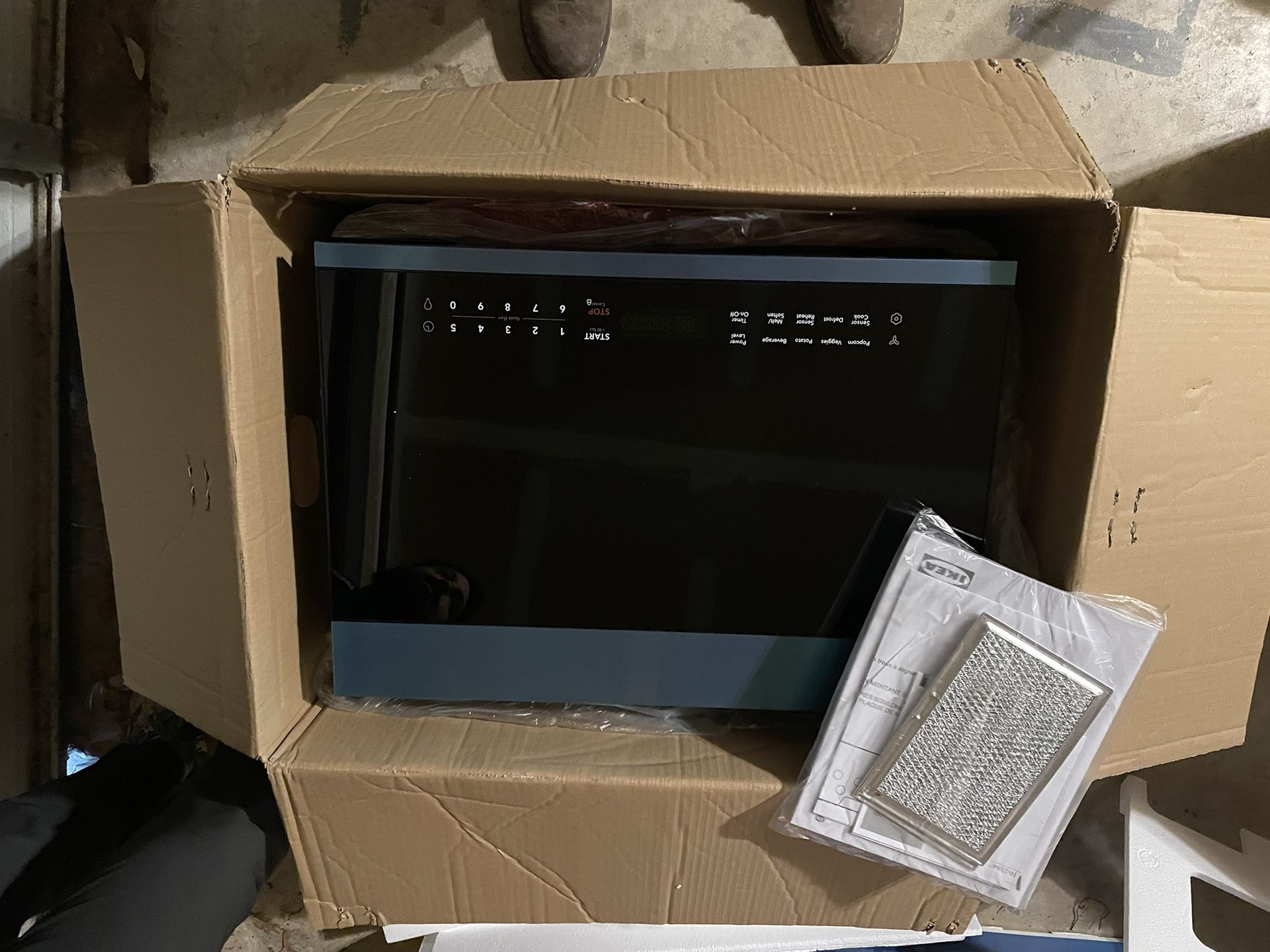 ikea valskapt over the range microwave.