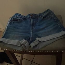 Blue Jean Shorts 