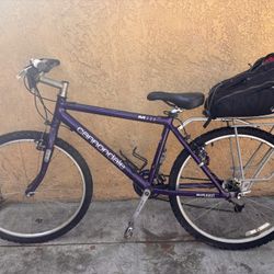 Cannondale M800 Purple aluminum Mountain Bike 