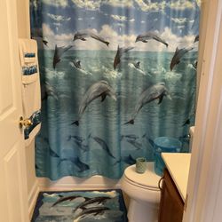 Shower Curtain And Accessories 