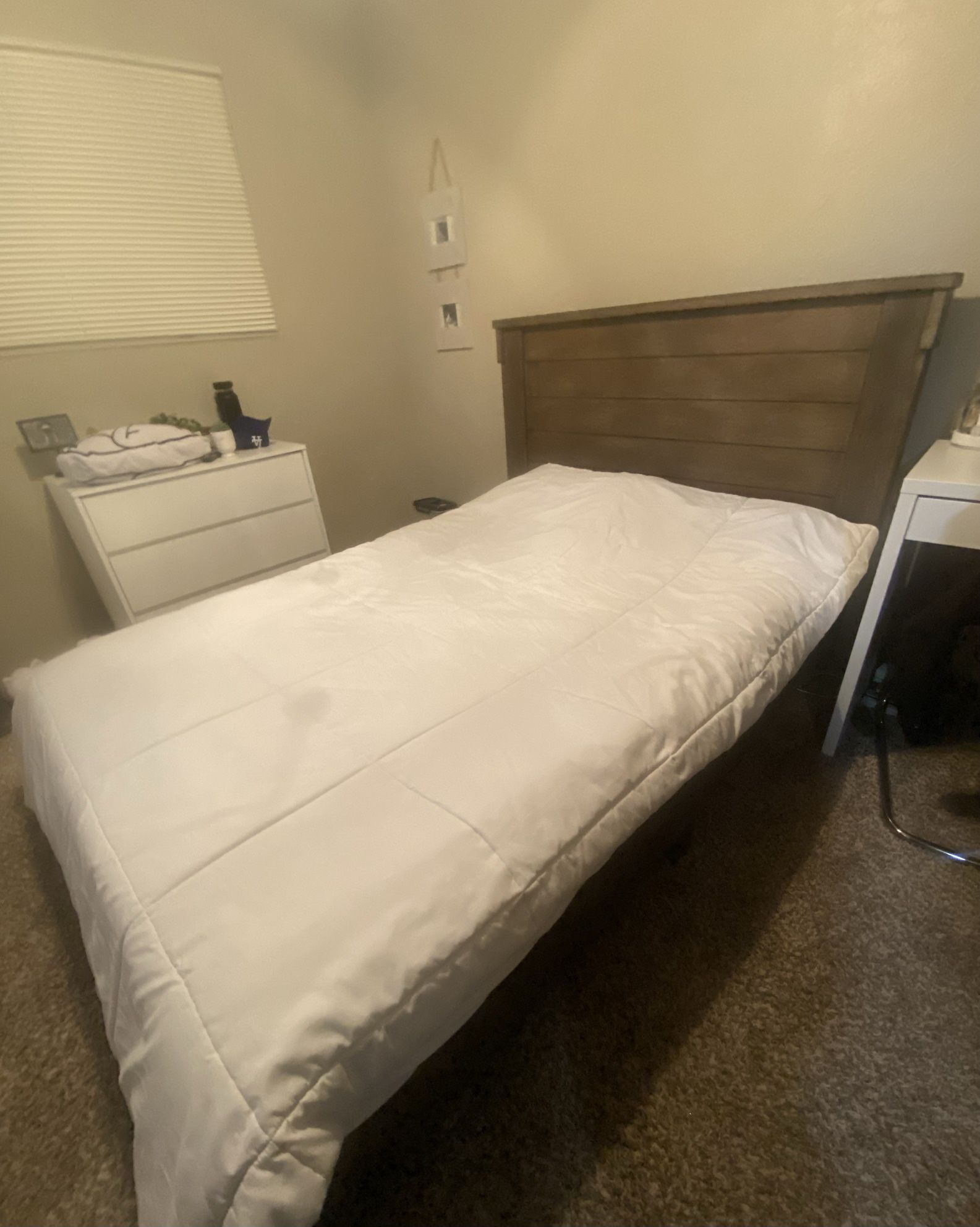 NEW Full Bed Frame and Mattress 