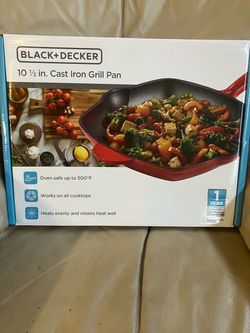 Black and Decker cast iron grill