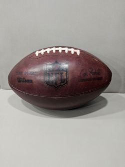 Wilson "The Duke" Official Football and WTF1005 Leather NCAA Football