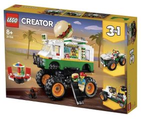 LEGO Creator 3in1 Monster Burger Truck 31104 Building Kit