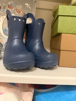 Toddler crocs and Nikes