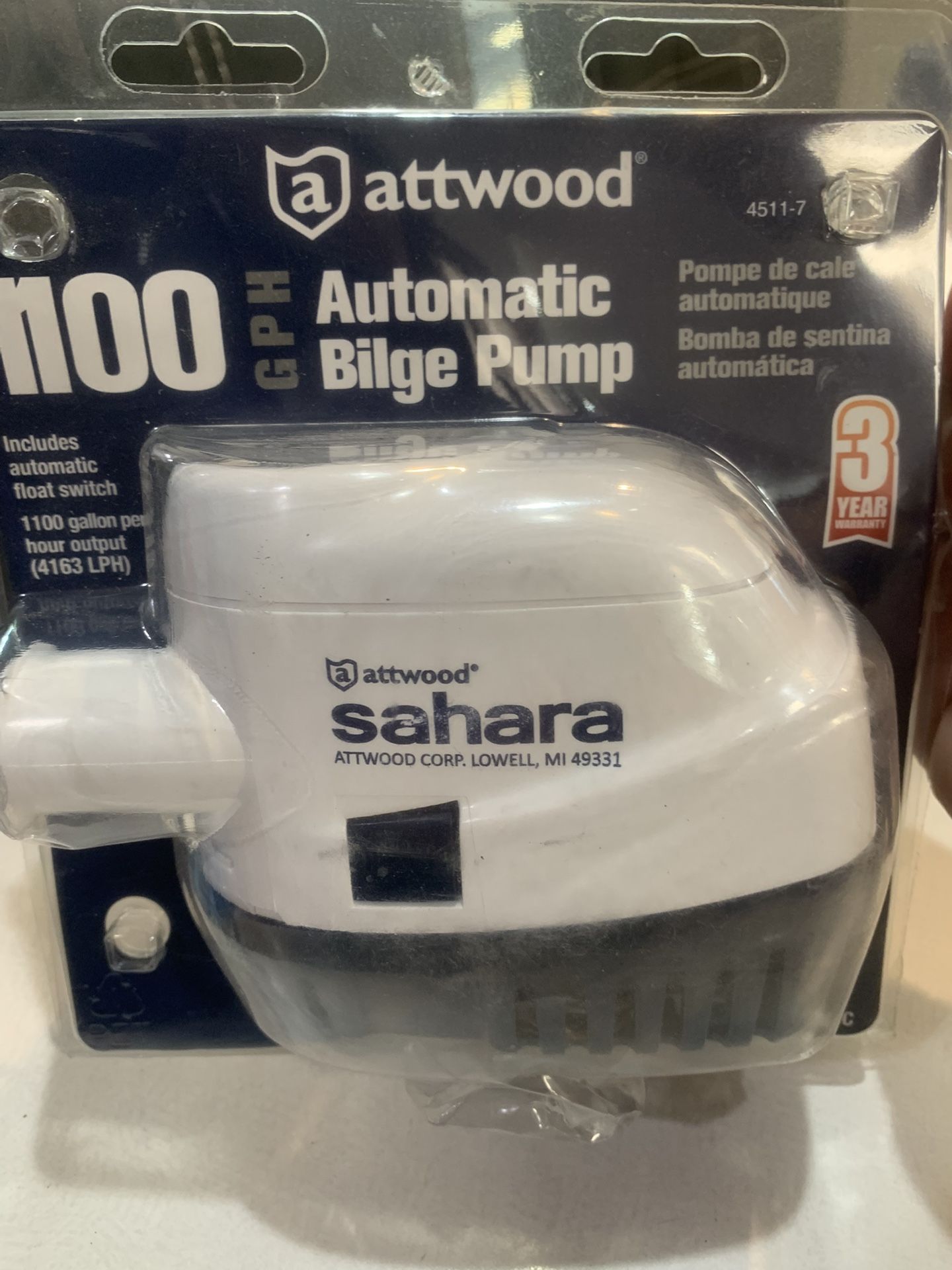 Bilge pump Automatic