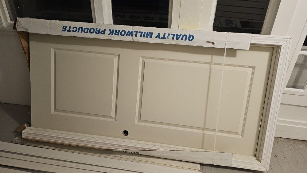 36 Inch LH Casement Door Solid Core