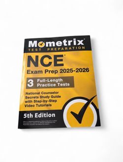 NCE EXAM PREP BOOK