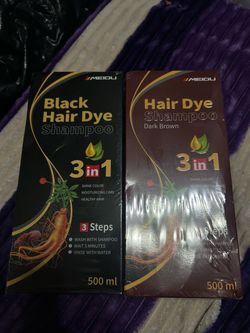 Hair dye shampoo