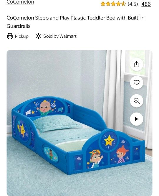 Toddler Bed Cocomelon