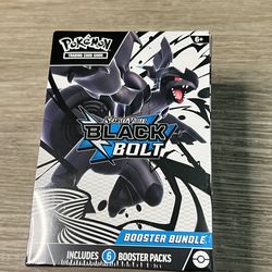 Pokémon Black Bolt Booster Bundle Sealed